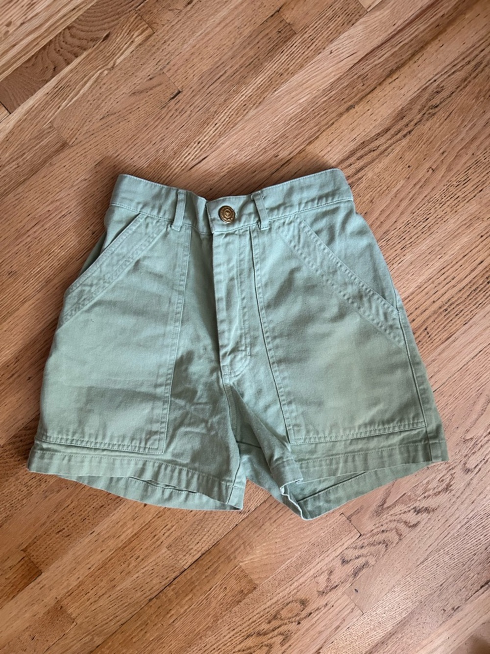Big Bud Press Work Pants shorts - XS Mint Green